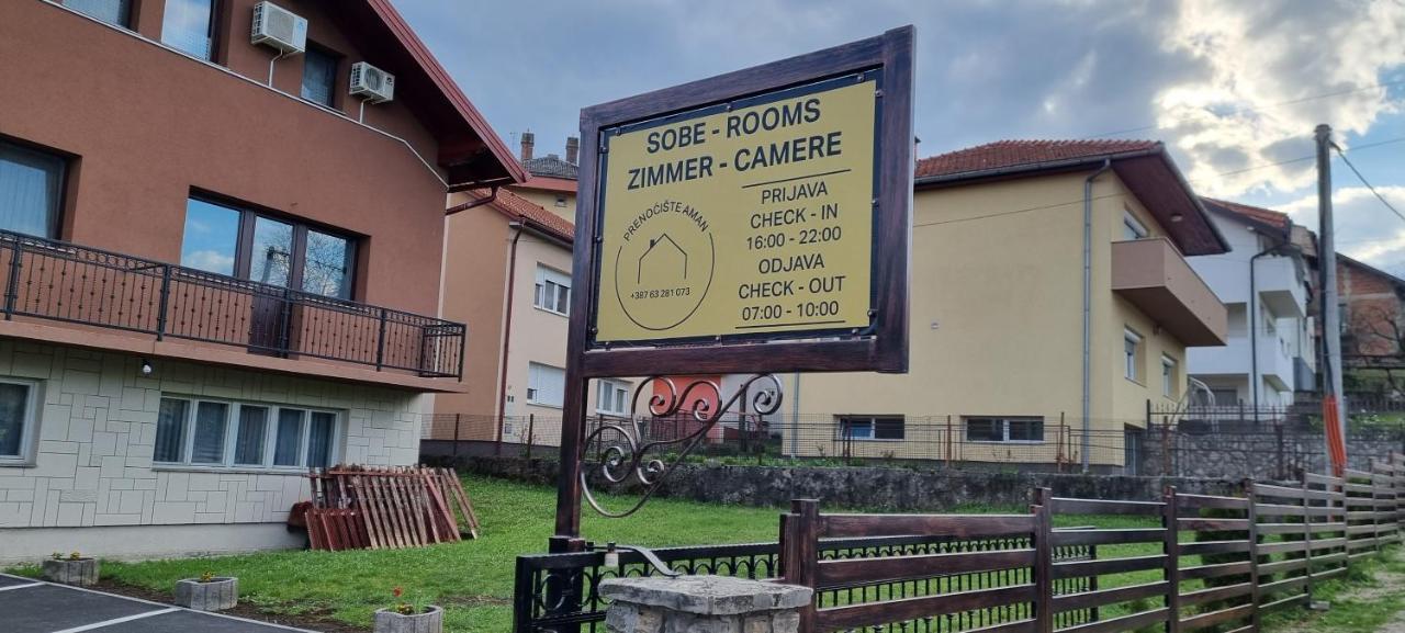 Prenociste-Sobe-Rooms-Aman Bihać Eksteriør bilde